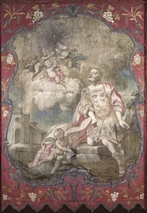 Tapestries Prints: Processional Banner, by Unknown Artist