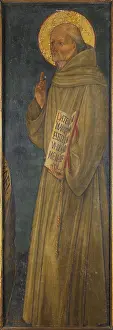 Text Prints: Processional standard St Bernardine of Siena (verso)