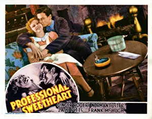 Sofa Prints: PROFESSIONAL SWEETHEART, Ginger Rogers, Norman Foster, 1933