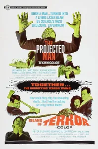 Double Feature Prints: THE PROJECTED MAN, (on double bill poster with ISLAND OF TERROR)