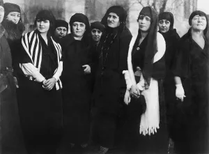 Social Movements Prints: Prominent Turkish women in public without their traditional veils
