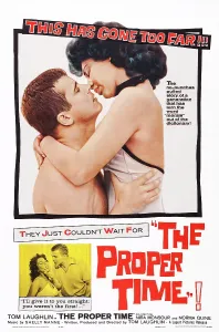 Images Dated 15th April 2015: THE PROPER TIME, US poster art