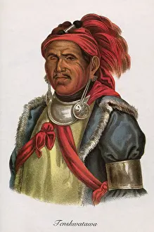 Resistance Prints: The Prophet, also called Tenskwatawa, in an 1820 portrait by Charles Bird King
