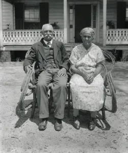 Successful Prints: Prosperous African American farm couple