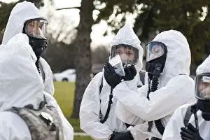 Doctors Prints: Protected by specialized hazard gear