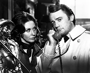 Vaughn Prints: THE PROTECTORS, Robert Vaughn, Nyree Dawn Porter