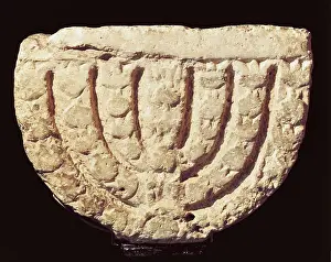 Kidney Stone Prints: Proto-Ionic capital. 7th c. Jewish school