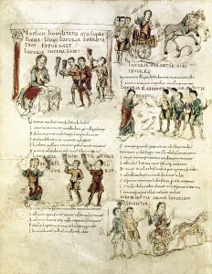 Parties Prints: Prudentius (348-415). Roman Christian poet