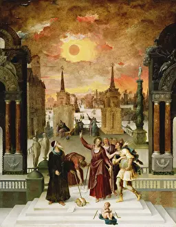1570s Prints: Pseudo-Dionysius the Areopagite Converting the Pagan Philosophers