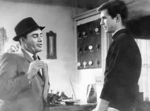 Balsam Prints: PSYCHO, from left: Martin Balsam, Anthony Perkins, 1960