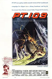 1963 Movies Prints: PT 109, US poster art, 1963
