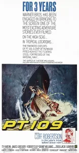 Biography Prints: PT 109, US poster art, Cliff Robertson, (bottom right), 1963