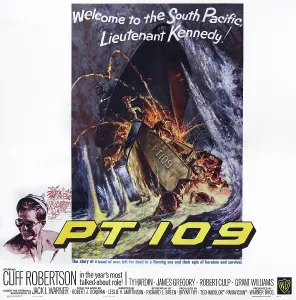 Illustration Prints: PT 109, US poster art, Cliff Robertson, (bottom left), 1963