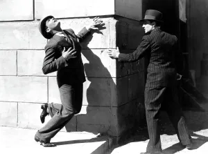 Shot Prints: THE PUBLIC ENEMY, Edward Woods, James Cagney, 1931