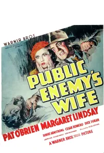 Lindsay Prints: PUBLIC ENEMY'S WIFE, Margaret Lindsay, Pat O'Brien, 1936