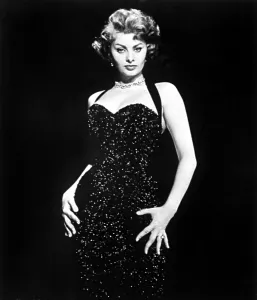 Posing Prints: Publicity shot of SOPHIA LOREN used to promote PRIDE AND THE PASSION, 1957