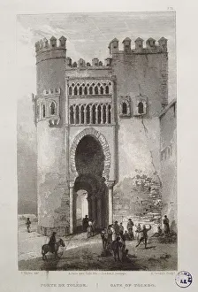 Dancers Prints: Puerta del Sol in Toledo. Litography. AISA/Everett Collection**US SALES ONLY**