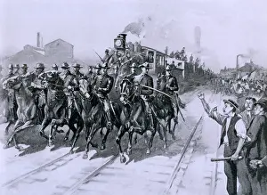 Labor Union Prints: During the Pullman Strike of 1894
