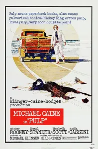 Caine Prints: PULP, US poster, Michael Caine, 1972
