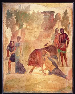 Rage Prints: Punishment of Dirce, by unknown artist
