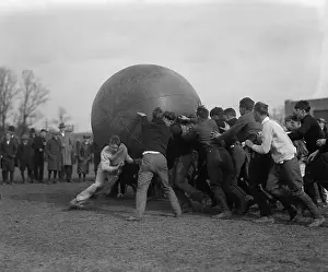 Players Prints: Pushball game at Maryland State College