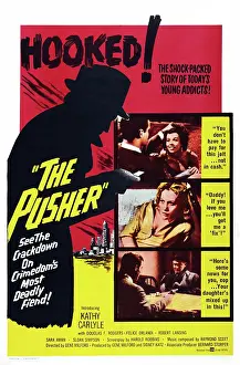 Images Dated 27th May 2015: THE PUSHER, US poster art, 1960
