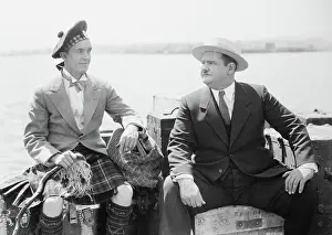 September Prints: PUTTING PANTS ON PHILIP, from left: Stan Laurel, Oliver Hardy, 1927