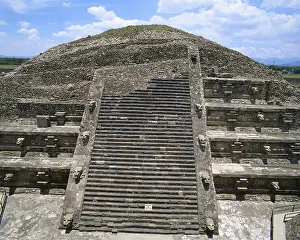 4th C Prints: Pyramid of the Moon. 4th c. MEXICO. STATE OF MEXICO. TeotihuacAn