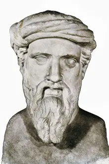 Samos Prints: PYTHAGORAS ( c. 580 BC - c. 500)