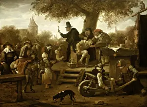 Show Prints: The Quack, by Jan Steen, 1650-60