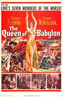 Queen Prints: THE QUEEN OF BABYLON, US poster