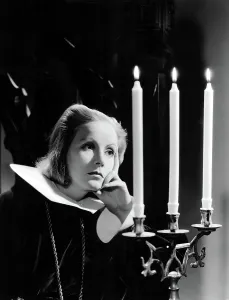 Hands On Face Prints: QUEEN CHRISTINA, Greta Garbo, portrait by Clarence Sinclair Bull, 1933