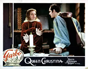 QUEEN CHRISTINA, from left, Greta Garbo, Edward Norris, 1933