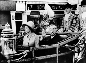 Royal Prints: Queen Elizabeth and Emperor Hirohito