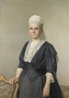 Dowager Prints: Queen Emma, Princess of Waldeck-Pyrmont and Widow of King William II