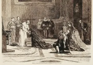 Isabella Ii 1830 1904 Prints: Queen Isabel II of Spain visits Pius IX in the Vatican