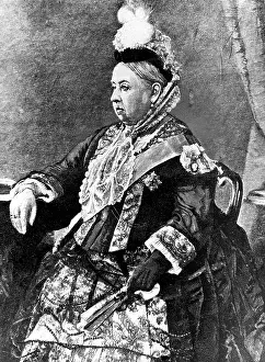 Royalty Prints: Queen Victoria of England, 1887. Courtesy: CSU Archives / Everett Collection