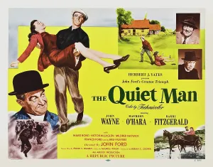 Wayne Prints: THE QUIET MAN, from lower left: Barry Fitzgerald