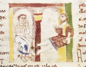 Miniatures Prints: RABANUS, Maurus (c. 780 - 856)