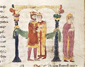 Miniatures Prints: RABANUS, Maurus (c. 780 - 856)