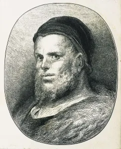 Center Prints: RABELAIS, Franois (1494-1553). Etching. AISA/Everett Collection**US SALES ONLY**