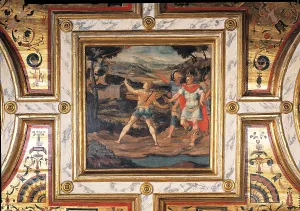 Picture Frame Prints: The race with the bow and the carousel of young cavalry