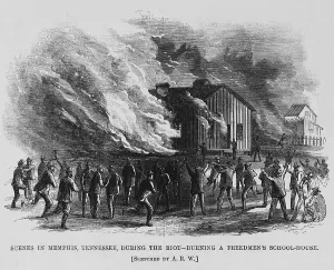 Reconstruction Prints: Race riot in Memphis, Tennessee