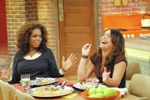 Laughing Prints: RACHAEL RAY, Oprah Winfrey, Rachael Ray, (Season 1, ep. 1), 2006