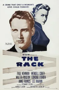 Images Dated 6th December 2013: THE RACK, US poster art, from left: Paul Newman, Anne Francis, 1956
