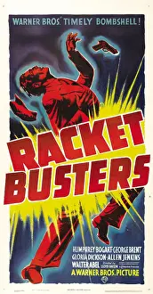 Shot Prints: RACKET BUSTERS, poster art, 1938