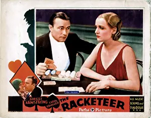 Armstrong Prints: THE RACKETEER, from left, Robert Armstrong, Carole Lombard, 1929