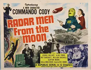 Space Suit Prints: RADAR MEN FROM THE MOON, lobbycard