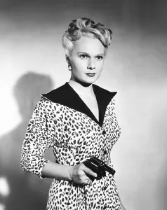 Leopard Print Prints: RADAR SECRET SERVICE, Adele Jergens, 1950