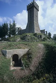 Strength Prints: Radicofani fortress, 10th Century - Italy